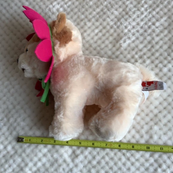 GUND Plush Boo Worlds Cutest Dog Flower Petal Costume Stuffed Pomeranian Puppy - Picture 13 of 14